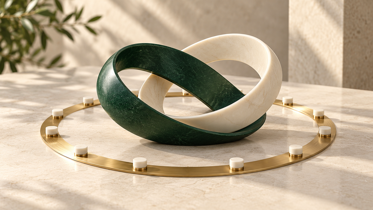 Conceptual loops representing continuous monthly corporate support